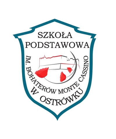 Szkoła Podstawowa 
Im. Bohaterów Monte Cassino  
W Ostrówku