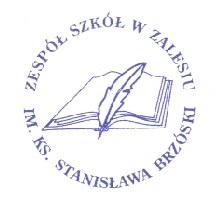 Zespół Szkół 
Im. Księdza Stanisława Brzóski
W Zalesiu