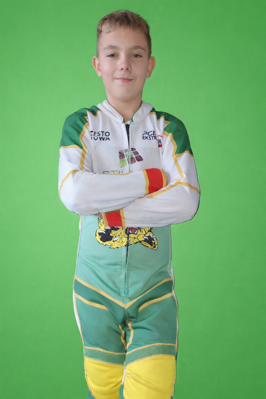 Na Pasję Żużlową.
Fabian Biczak